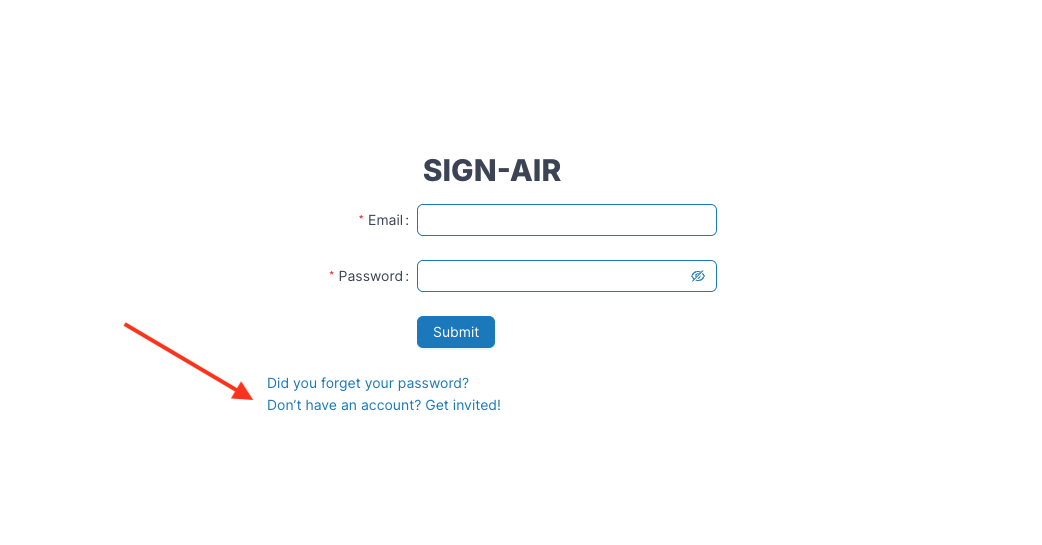 Get invited screenshot