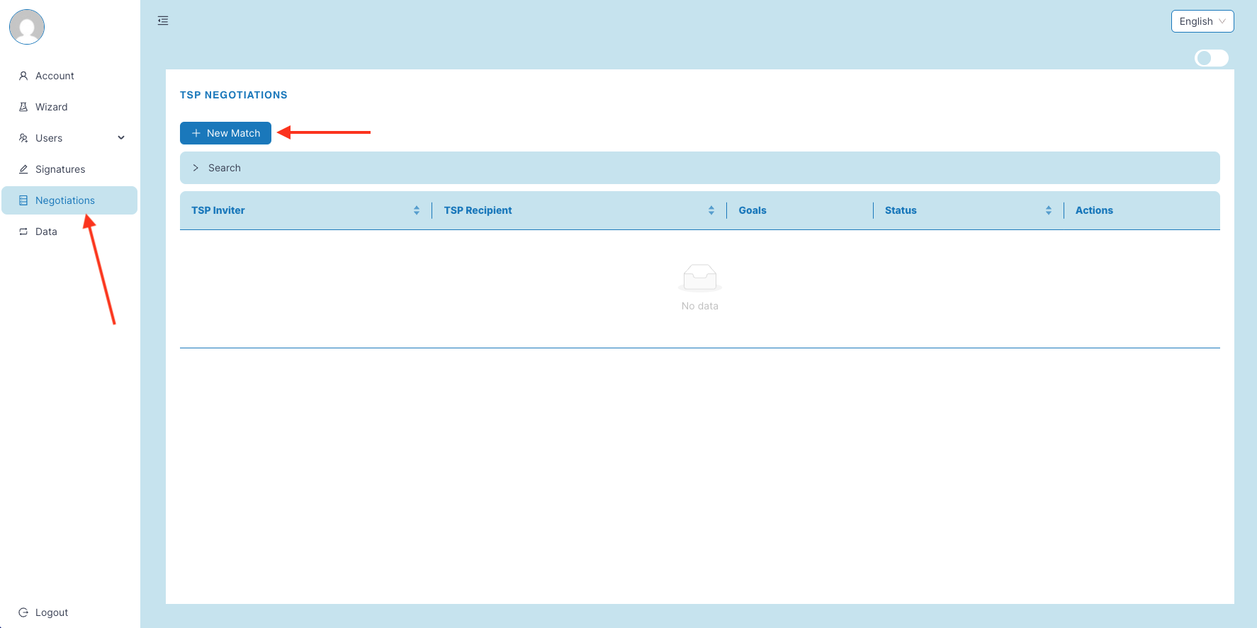 Search for Partner TSP